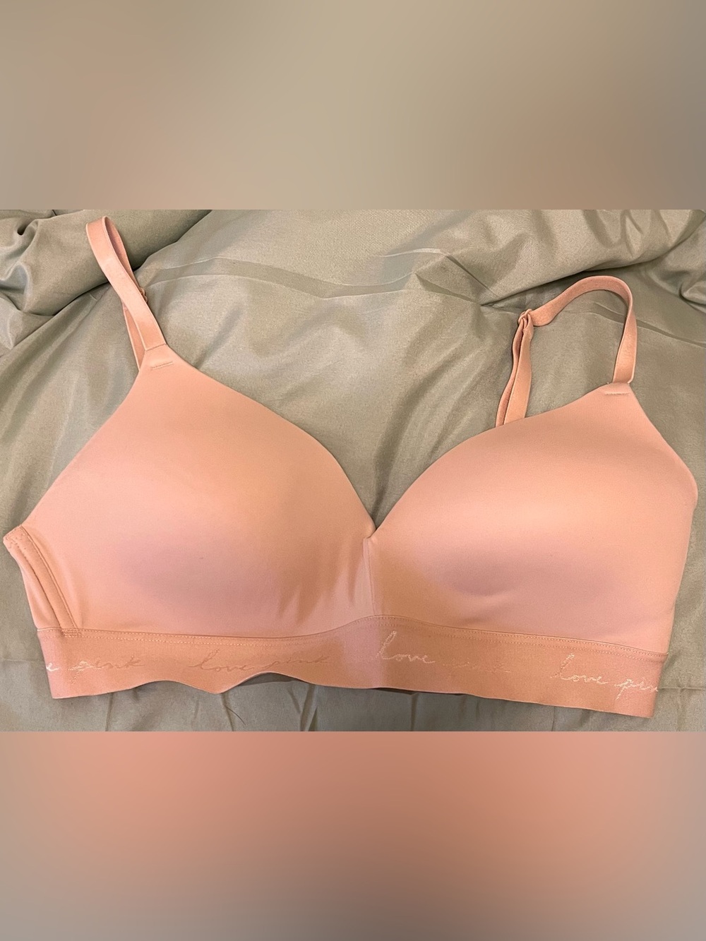 PINK Victoria's Secret Soft Blush Wireless Seamless Bra